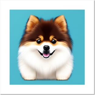 Lindo Perrito Pomerania Posters and Art